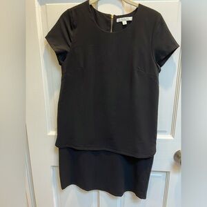 Piperlime Collection black shift dress